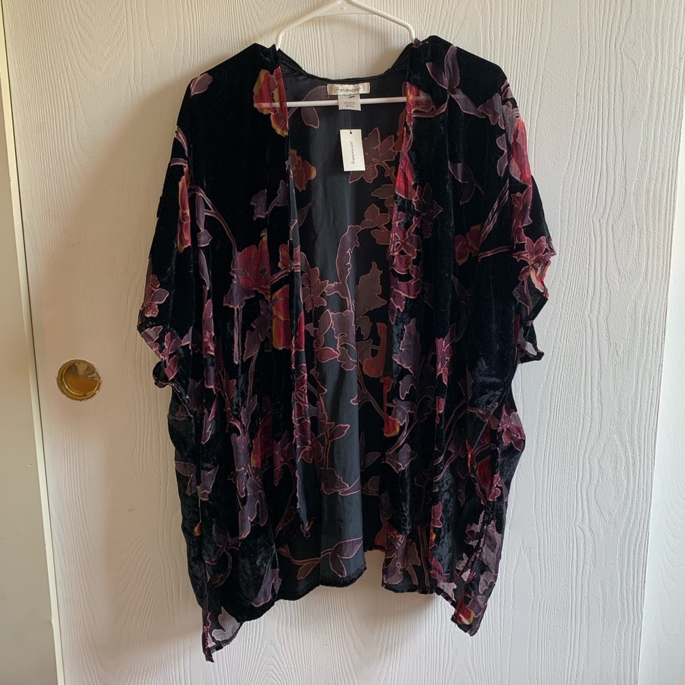 Velvet Burnout Kimono